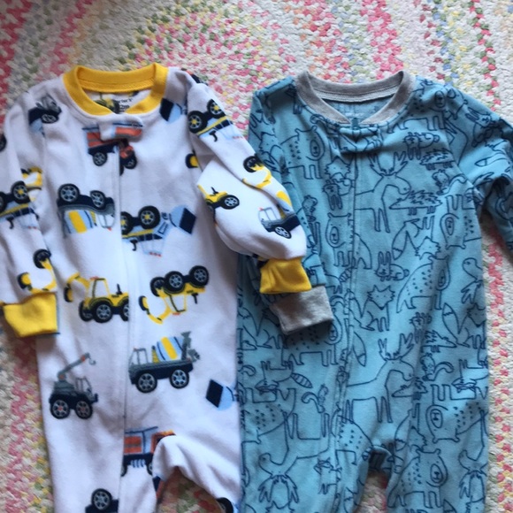 🧸Bundle Carter’s Long Sleeve Fotties - Picture 1 of 7